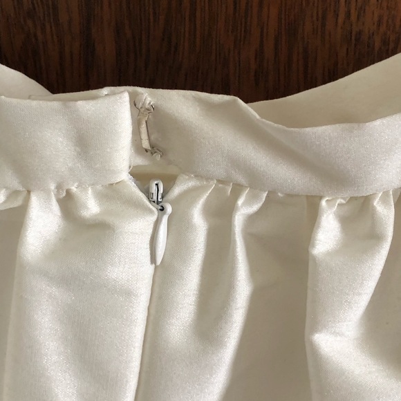 Vivian Chan billowy white skirt, size S - Picture 4 of 4